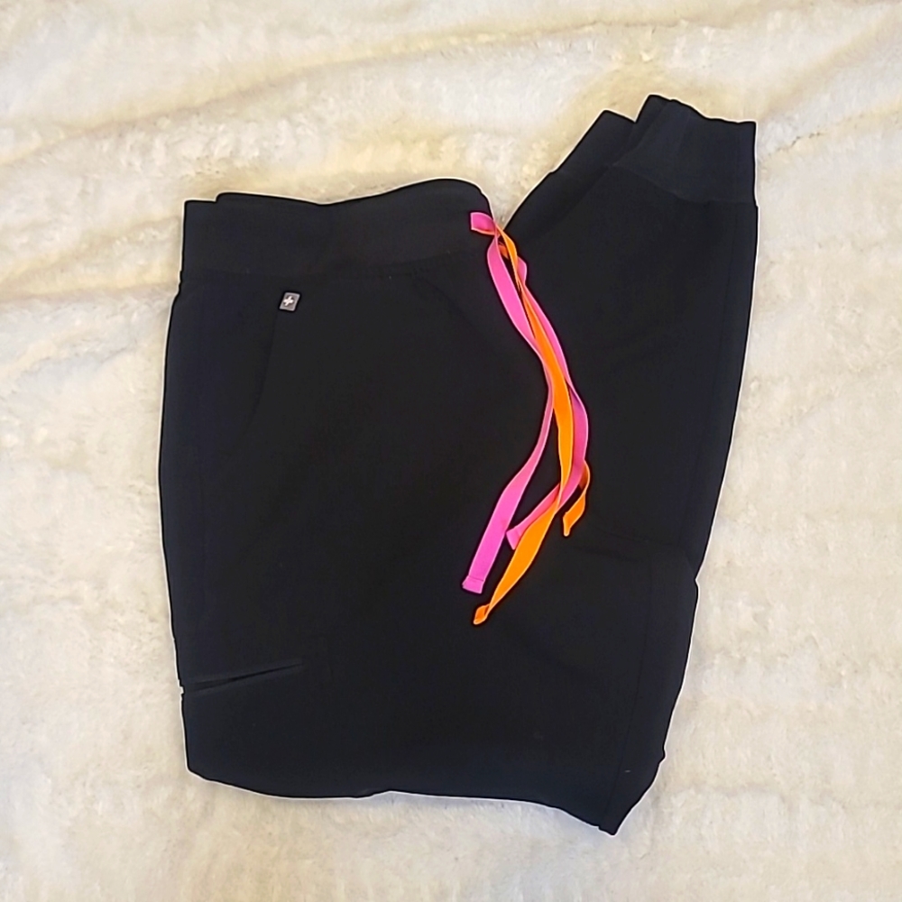 Figs zamora joggers black xl